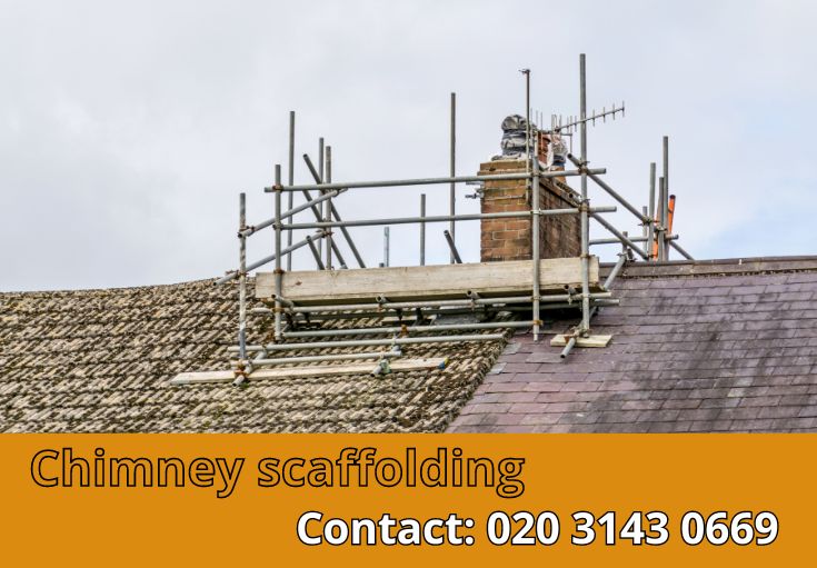 Chimney Scaffolding Swiss Cottage